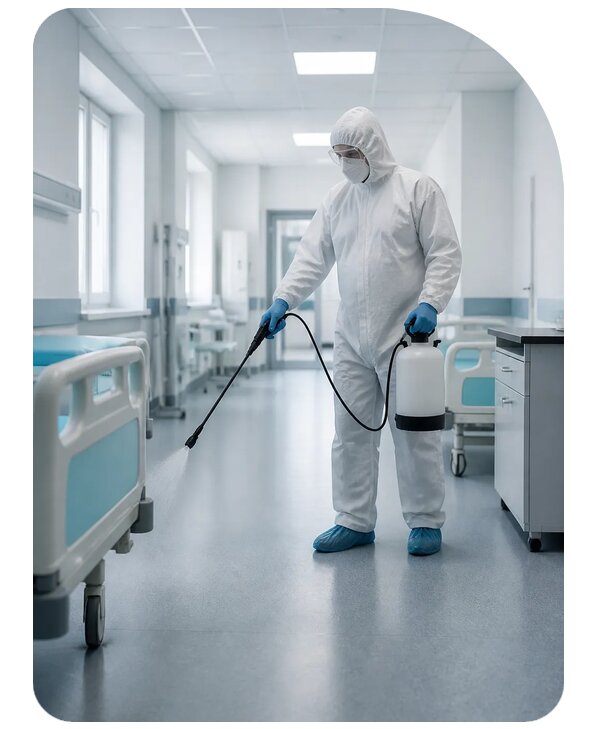Дезинфекция больницы в Димитровграде по цене от 15455 р. | Сенат-Дмт